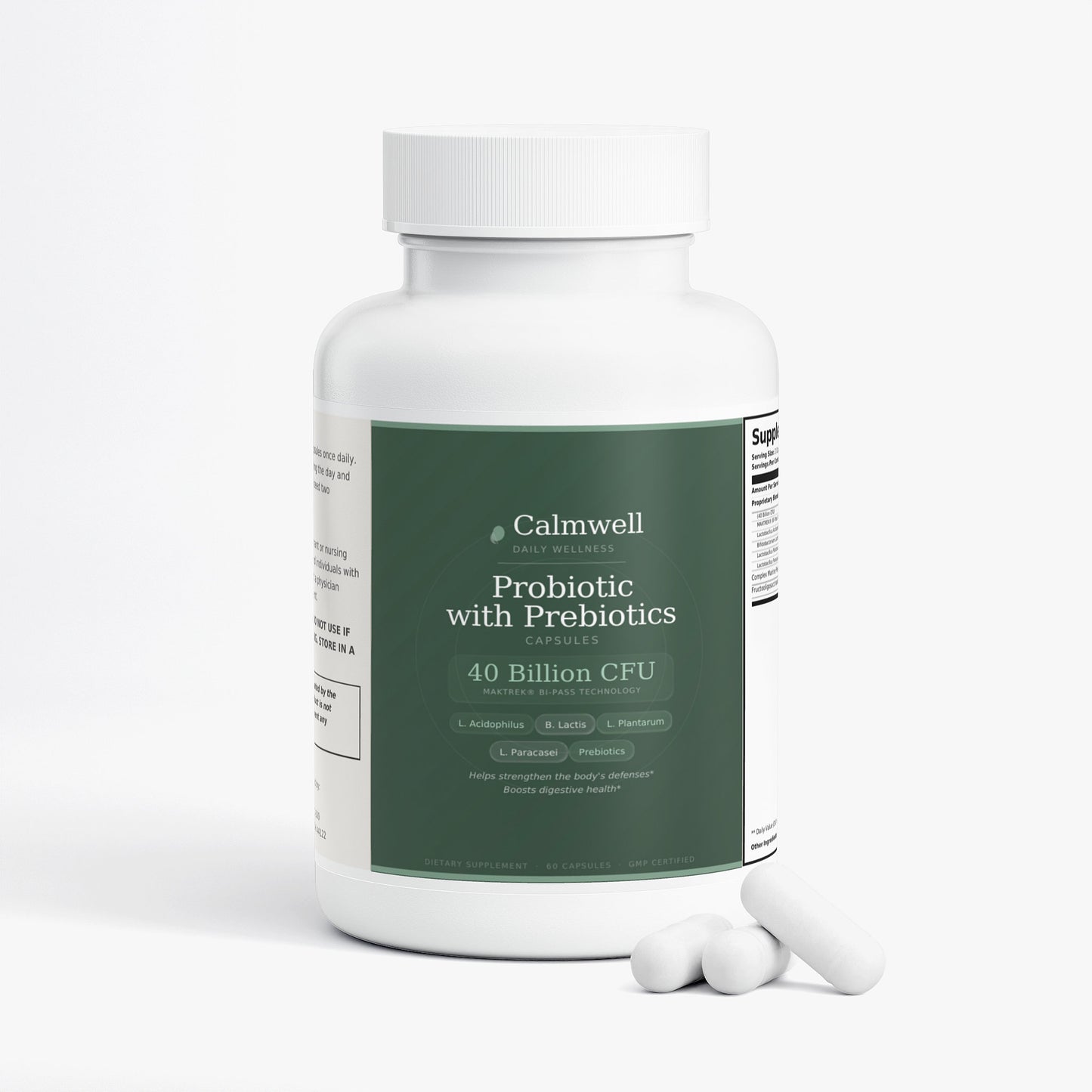 Calmwell Probiotic with Prebiotics